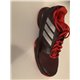 Adidas Burgundy Red and White Barricade Club XJ Womens Trainers Uk Size Uk 6 BY9971