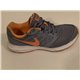 Nike Grey and Orange Downshifter 6 Womens Trainers Uk Size Uk 6 684765-407