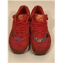 Nike Red Air Max 1 Print Aloha Pack  Womens Trainers Uk Size Uk 6