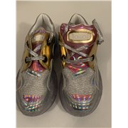 Cavain Sport Metalic Multicoloured I love Kemal Peatta Womens Trainers Uk Size Uk 6 