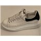 Alexander Mcqueen White and Black 376814 Womens Trainers Uk Size Uk 5 376814