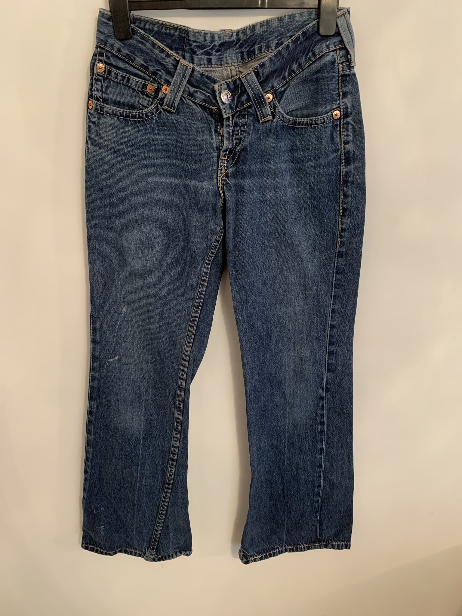 LEVI'S 927 Mens Blue Denim Jeans W30 L34 - Spare parts