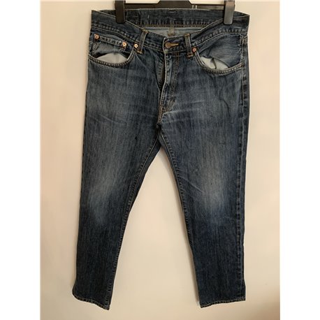 LEVI'S 504 Mens Blue Denim Jeans W34 L34 - Spare parts