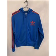 Adidas Womens Blue Hoodie Uk Size M