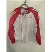 Adidas Womens white Hoodie Uk Size UK 12