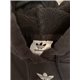 Adidas Cropped Womens Black Hoodie Uk Size See Measurements in Description