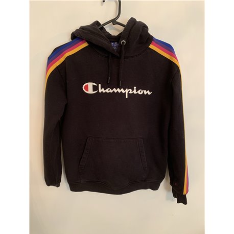 Champion Womens Black Hoodie Uk Size XS