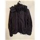 Superdry Double Black Label Black Womens Jacket Uk Size L