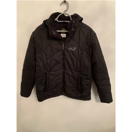 Jack Wolfskin Black Womens Jacket Uk Size Uk 12