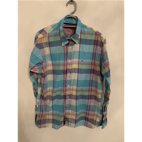 Tommy Hilfiger Mens Blue Shirt Uk Size See Description 