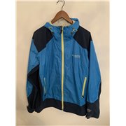 Columbia Titanium Waterproof Breathable Blue Mens Jacket Uk Size L