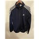 Adidas Womens Blue Tracksuit Jacket Uk Size M 12/14