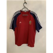 Adidas The Lions Mens Red T-Shirt Uk Size L