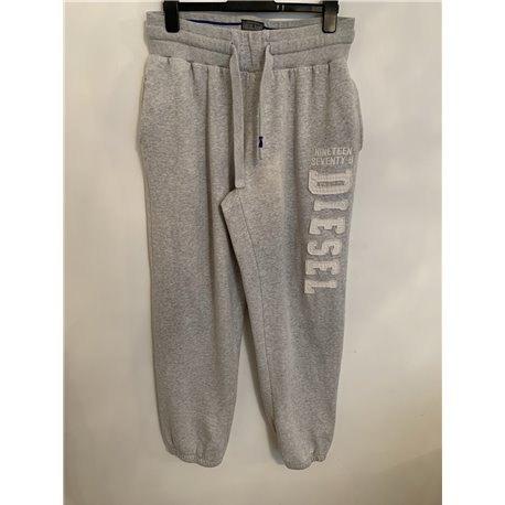 Diesel Mens Grey Tracksuit Trousers Uk Size L