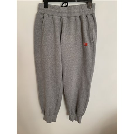 Nike Mens Grey Tracksuit Trousers Uk Size L