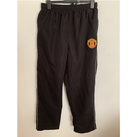 St Bernard Manchester United Mens Black Tracksuit Trousers Uk Size L