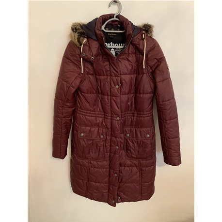 Barbour Womens Purple Jacket Size Uk 14