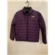 Under Armour Womens Black and Purple Reversable Jacket Size L