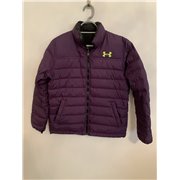 Under Armour Womens Black and Purple Reversable Jacket Size L