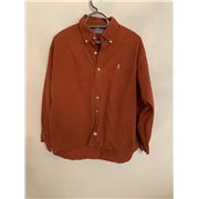 Yves Saint Laurent Mens Orange Shirt Uk Size XL 