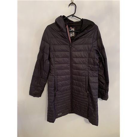 Puffa Womens Grey Original Jacket Size M/12