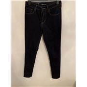 Levi High Rise Skinny Womens Blue Jeans Uk Size 28 Inch Waist