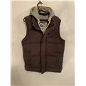 Superdry Mens Brown Body Warmer Uk Size L