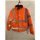 ST Workwear Reflective Mens Orange Work Jacket Uk Size M