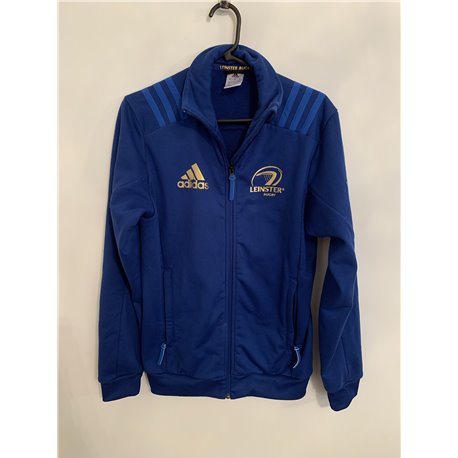 Adidas Leinster Rugby Mens Blue Tracksuit Jacket Uk Size S