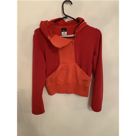 Nike dri-fit Womens Red Hoodie Uk Size S