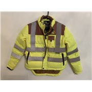 Rockfish RFlex360 Hi Viz Bomber Jacket Boys Yellow Work Jacket Uk Size 12/13 Years