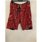 Billabong Mens Red Shorts Uk Size 30 Inch Waist