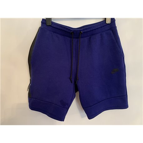 Nike Mens Blue Shorts Uk Size M 14.5 Inch Waist Laid Flat