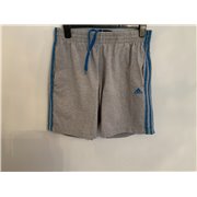 Adidas Mens Grey Shorts Uk Size M 13.5 Inch Waist Laid Flat