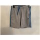 Adidas Mens Grey Shorts Uk Size M 13.5 Inch Waist Laid Flat