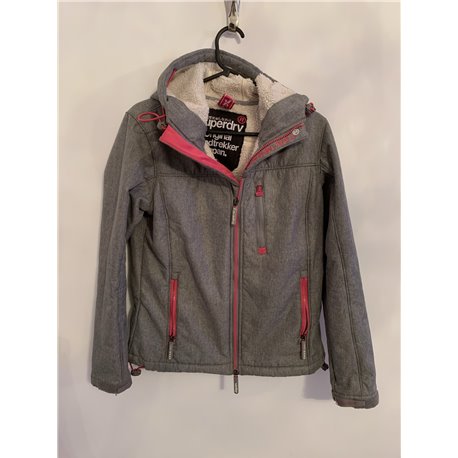 Superdry Womens Grey Jacket Size L