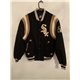 White Sox Baseball Mens Black Jacket Uk Size See Description