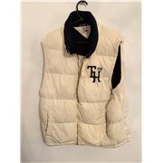 Tommy Hilfiger Mens Cream Body Warmer Uk Size XL