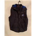 Superdry Mens Blue Body Warmer Uk Size L