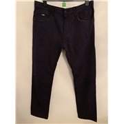 Hugo Boss Regular Fit Mens Navy Jeans Uk Size 32 Inch Waist