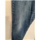 Levi Strauss & Co Lower Rise Straight Leg 505 Womens Blue Jeans Uk Size 16.5 Inch Waist Laid Flat