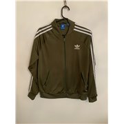 Adidas Womens Green Tracksuit Jacket Uk Size 16