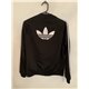 Adidas Womens Black Tracksuit Jacket Uk Size 14