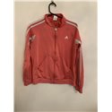 Adidas Womens Pink Tracksuit Jacket Uk Size 16