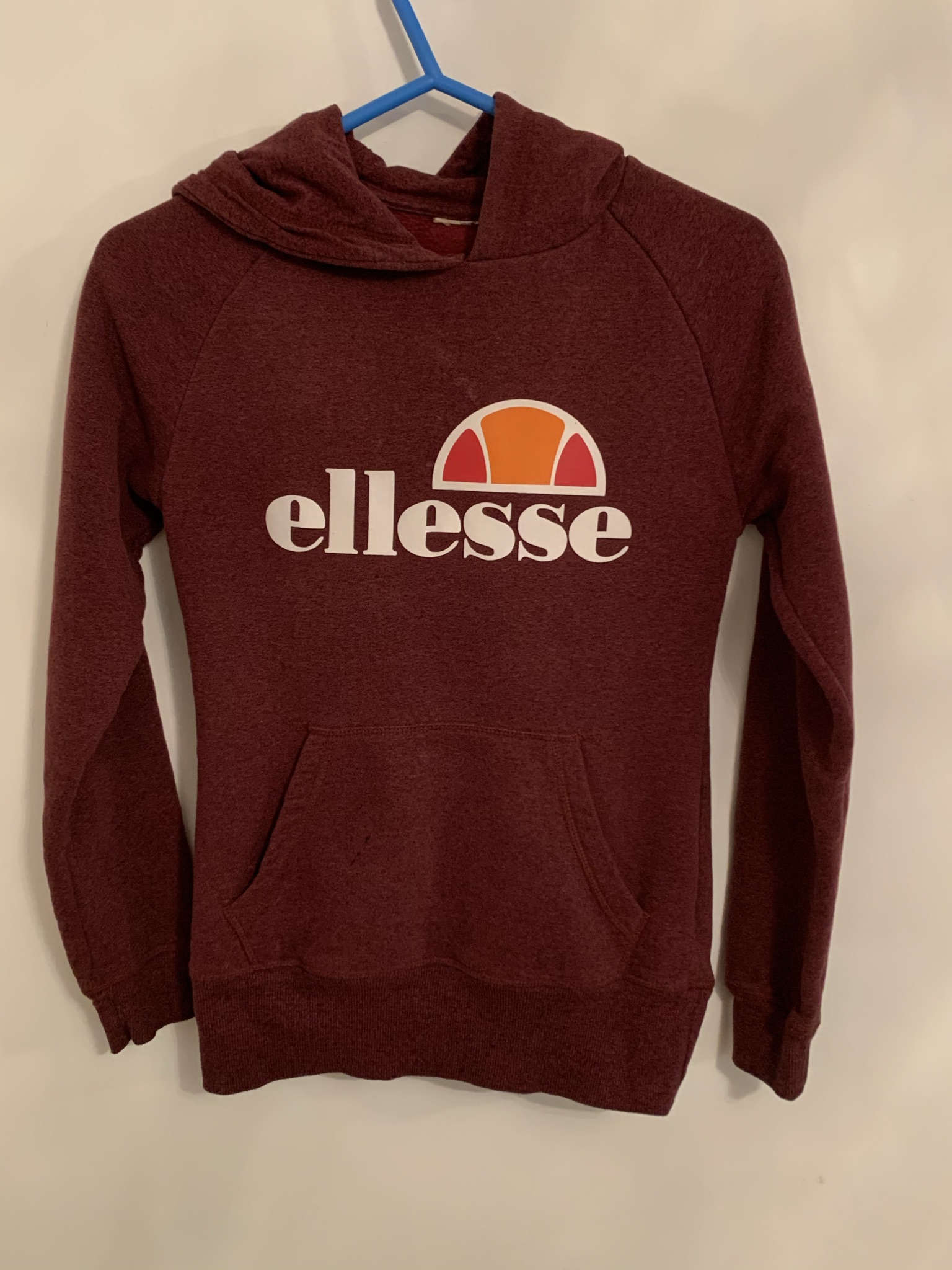 ellesse hoodie orange