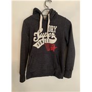 Superdry Womens Blue Hoodie Uk Size L