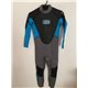 Gul Supreme Flexibility Boys Black Blue and Grey Wetsuit Uk Size 13 Years