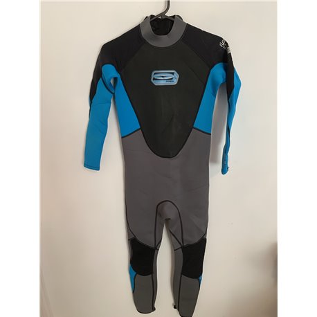 Gul Supreme Flexibility Boys Black Blue and Grey Wetsuit Uk Size 13 Years