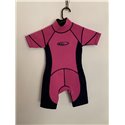 Dunnes Girls Navy and Pink Wetsuit Uk Size 4-5 Years