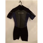 Gull Response 3X Duraflex Mens Black and Blue Wetsuit Uk Size M Chest 97/101Cm